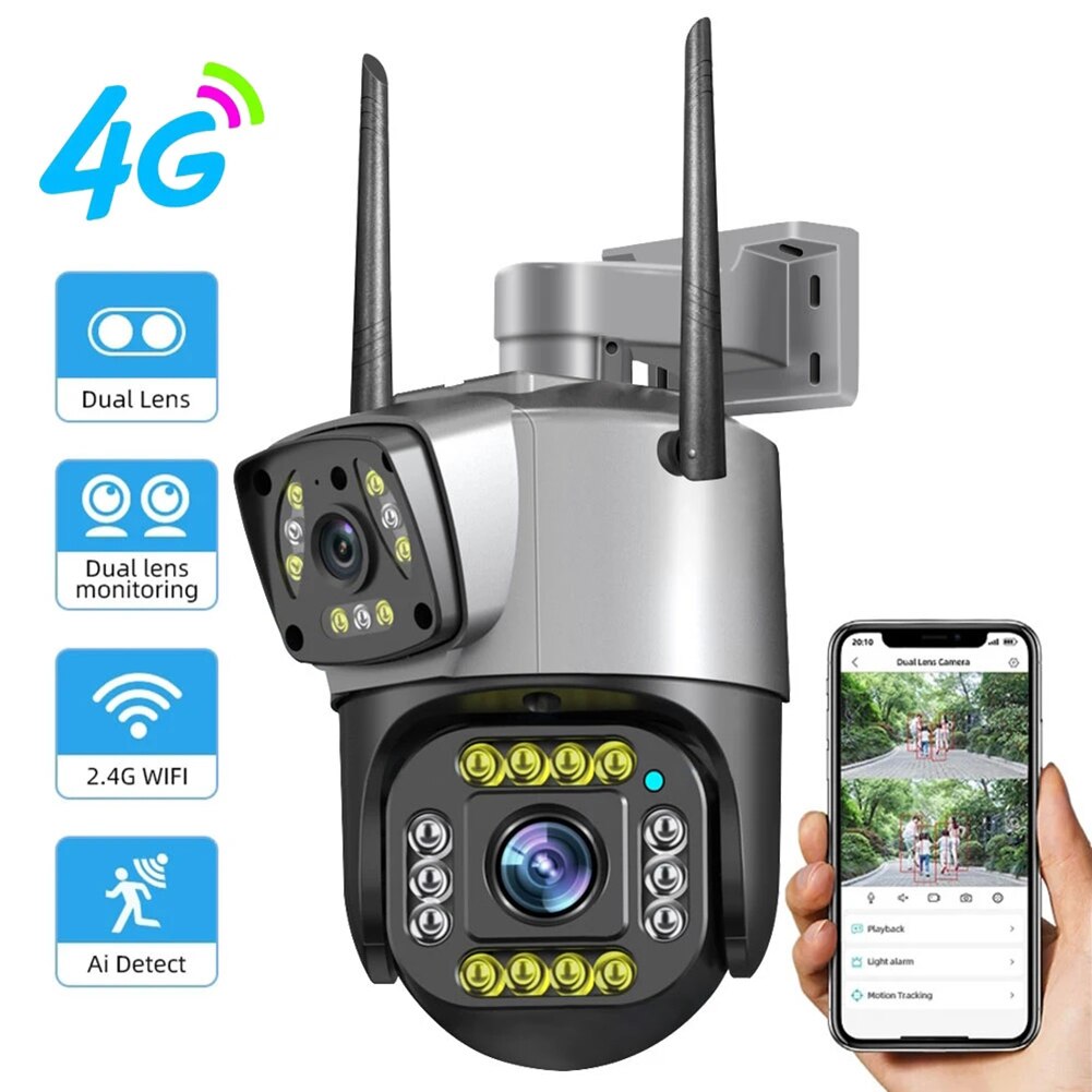 4G SIM Card Camera