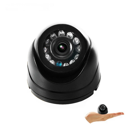 Yourogen Super Small 1/3cmos read 1200TVL Mini Indoor Camera IR-cut 12LED Infrared Night Vision 15m vidicon