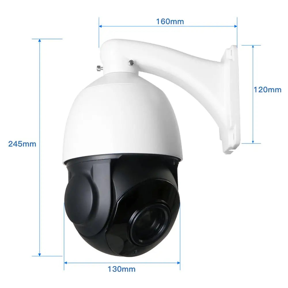 Yourogen AI Auto Tracking H.265 30X Zoom 5MP POE PTZ IP Camera Outdoor