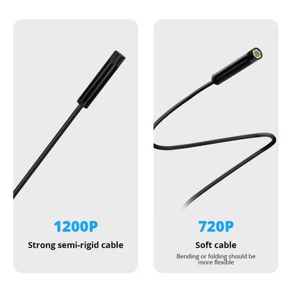 Yourogen 1200P Wi-Fi Endoscope Camera Waterproof Inspection Snake Mini Camera USB Borescope for Car for iPhone & Android Smartphone