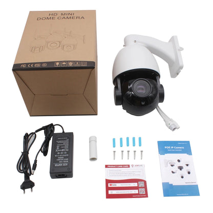 Yourogen 4K 8MP Outdoor PTZ POE IP Camera Security 20X Speed Dome, IR Night Vision