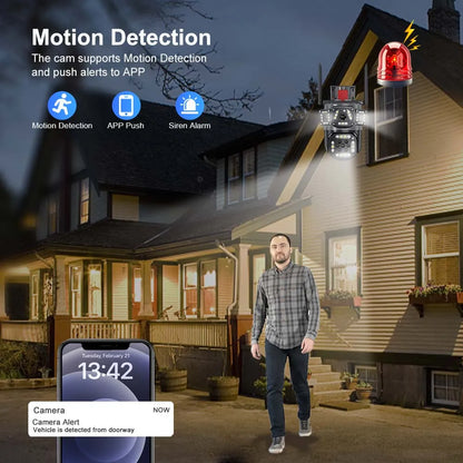 Yourogen  WiFi Camera Motion Tracking PTZ Zoom, 6K, 12MP