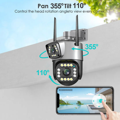 Yourogen V380 PRO, 4K, 8MP, PZT, IP security camera, WIFI