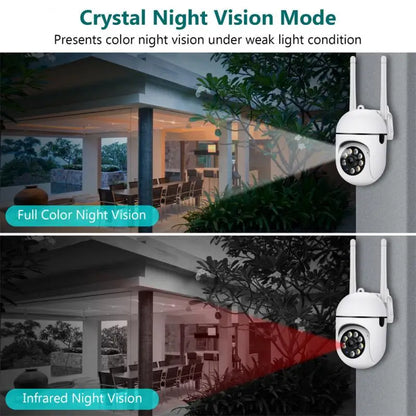 Yourogen Wireless Security Camera Human Detection IP Camera Audio Surveillance Outdoor 4X Zoom Night Vision