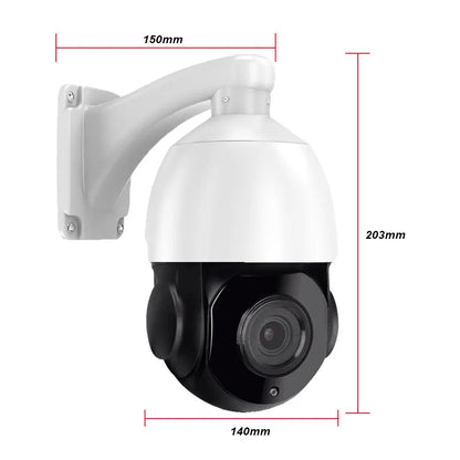 Yourogen AI Auto Tracking H.265 30X Zoom 5MP POE PTZ IP Camera Outdoor