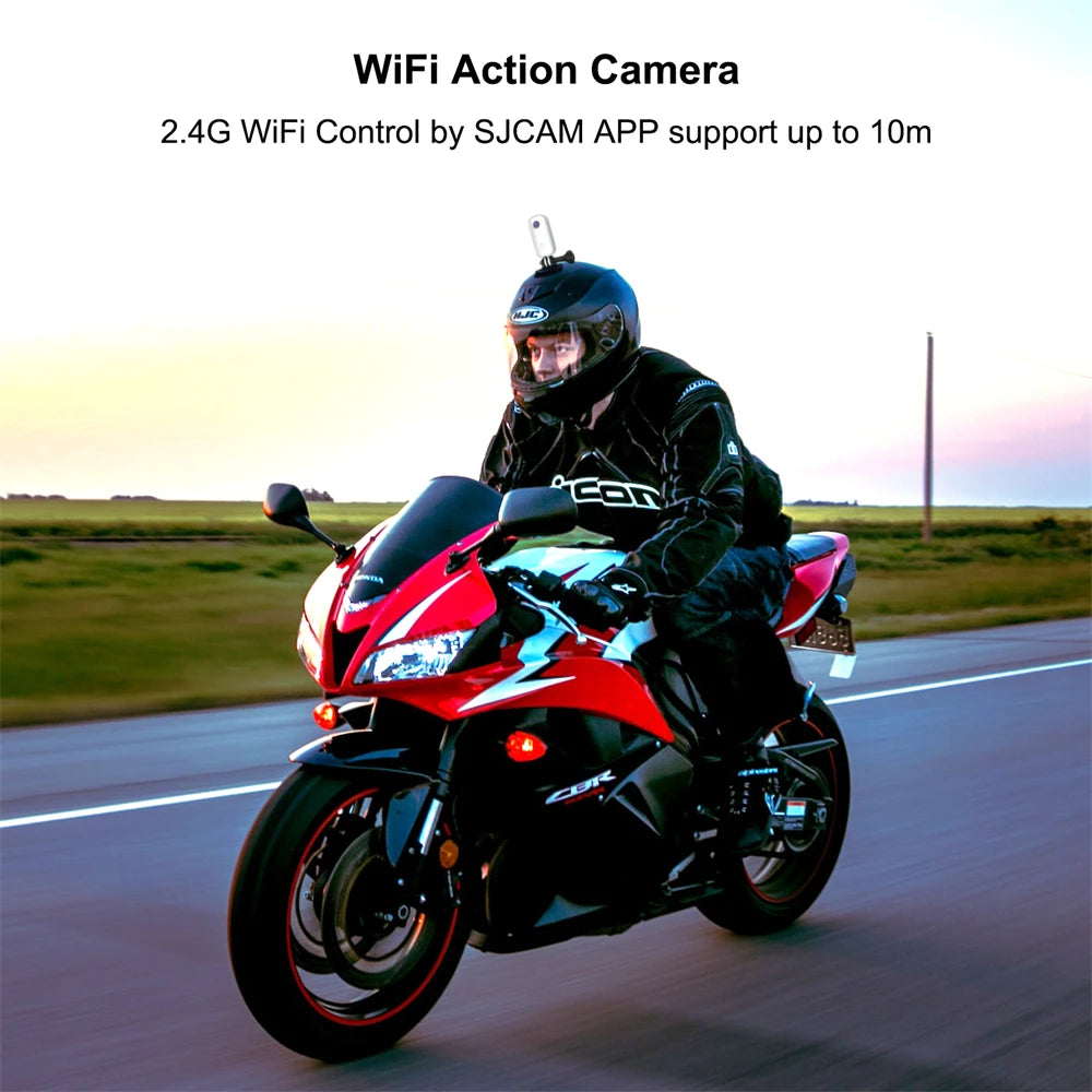 Yourogen Action Camera 4K 30M Waterproof 2.4G Wi-Fi