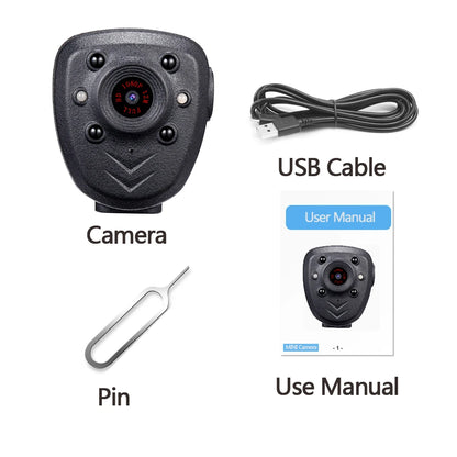 Yourogen Police Body Lapel Video Camera