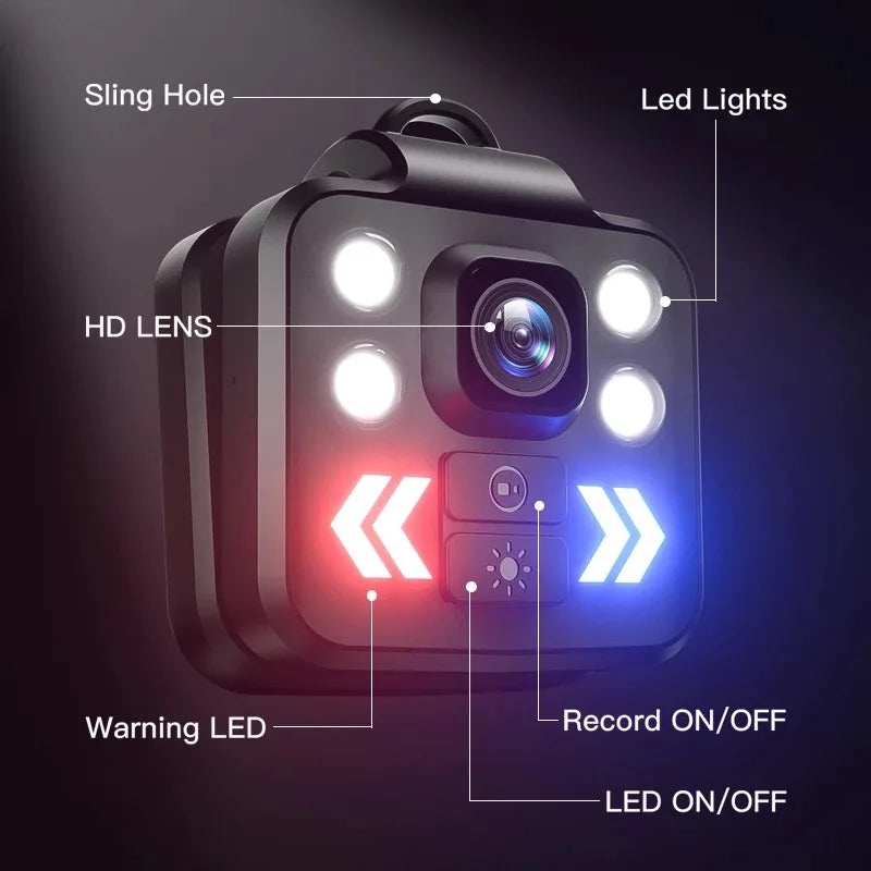 Yourogen Mini Body Flashlight LED Portable Camera