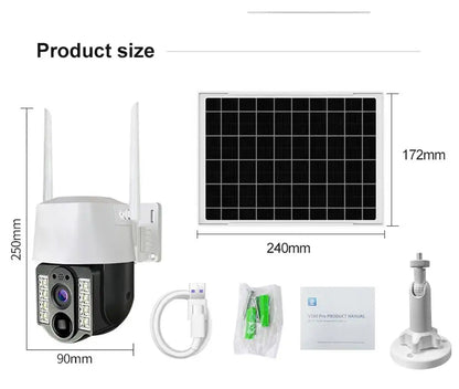 Yourogen  Outdoor wifi / 4G SIM Card Camera Mini Solar