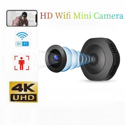 Yourogen Wifi Mini Camera 4K 1080p HD, Night Vision Camcorder Motion Detect Remote Monitor