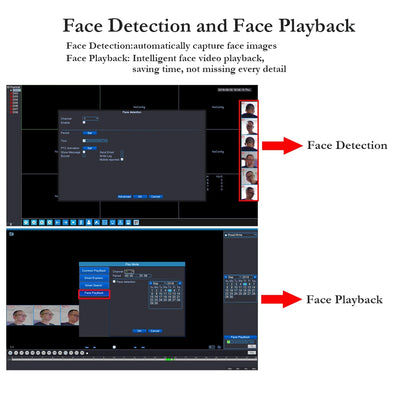 Yourogen CCTV System H.265AI Face Detection, 8MP (4K) 12 inch Display Integrated