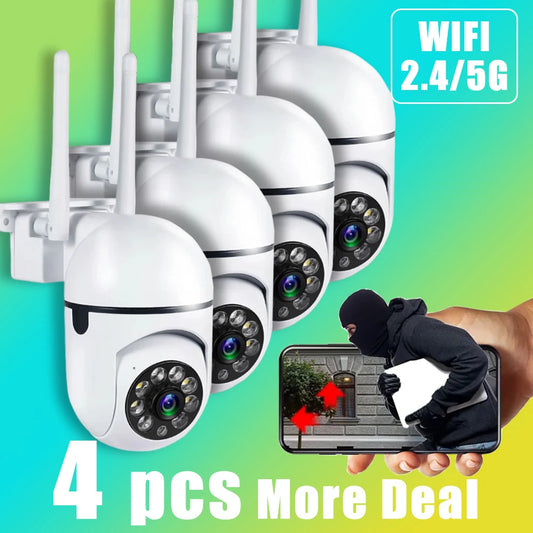 Yourogen Wi-Fi Surveillance Camera IP Camera HD 1080P IR Full Color Night Vision 3MP 2.4/5G