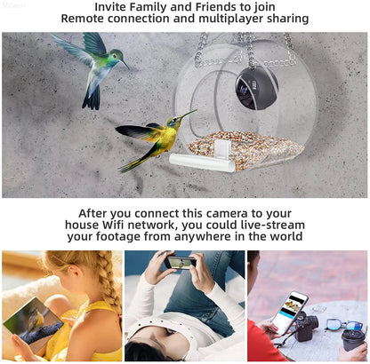 Yourogen Wi-Fi Micro Camera HD 1080P Infrared Night Vision View Motion Detect Monitor