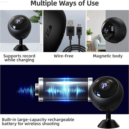 Yourogen Wi-Fi Micro Camera HD 1080P Infrared Night Vision View Motion Detect Monitor