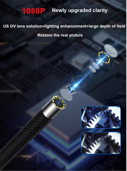 Yourogen Borescope 2.0MP HD 4.3" IPS LCD Endoscope