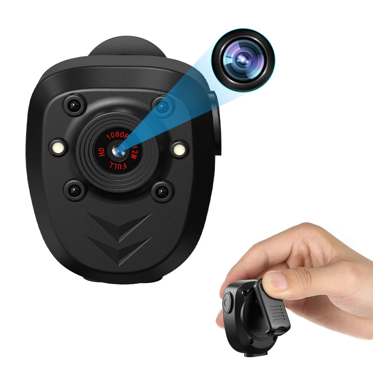 Yourogen Police Body Lapel Video Camera