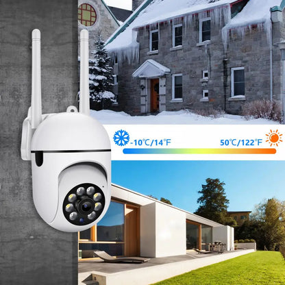 Yourogen Wireless Security Camera Human Detection IP Camera Audio Surveillance Outdoor 4X Zoom Night Vision