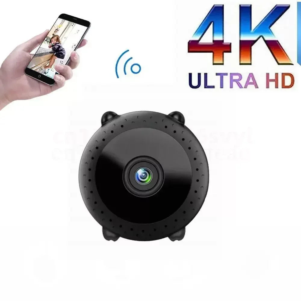 Yourogen Wifi Mini Camera 4K 1080p HD, Night Vision Camcorder Motion Detect Remote Monitor