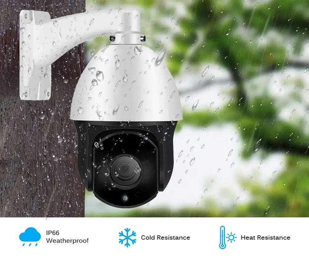 Yourogen 5MP AHD PTZ Security Camera 38X Zoom, IR 150M Speed Dome Camera