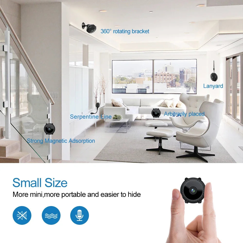 Yourogen 4k HD Mini Camera Wifi Night Vision