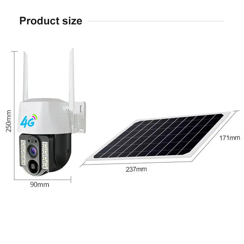 Yourogen  Outdoor wifi / 4G SIM Card Camera Mini Solar