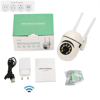 Yourogen Wireless Security Camera Human Detection IP Camera Audio Surveillance Outdoor 4X Zoom Night Vision