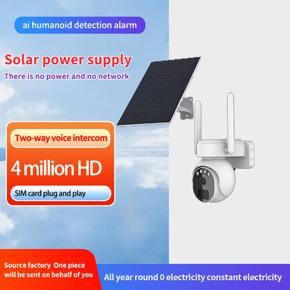 Yourogen Solar Wireless 4G Sim Camera Outdoor PIR Human Detect