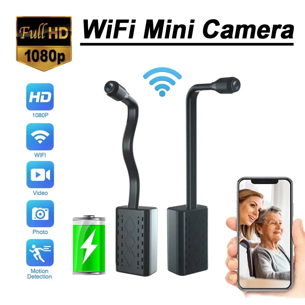 Yourogen Mini Wifi Surveillance Camera Remote Monitoring HD 1080P