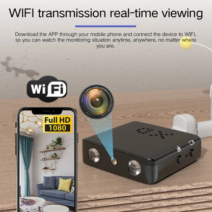 Yourogen 4K Full HD 1080P Mini Ip Cam XD Wi-Fi Night Vision Motion Detection HD Video Recorder