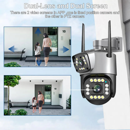 Yourogen V380 PRO, 4K, 8MP, PZT, IP security camera, WIFI