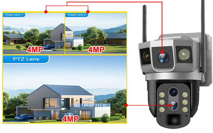 Yourogen 4G Solar Camera Wireless, Human Detect, 10X Optical Zoom, Waterproof