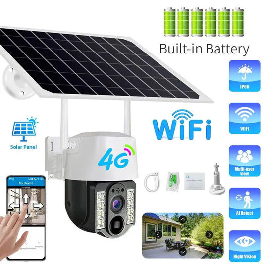 Yourogen  Outdoor wifi / 4G SIM Card Camera Mini Solar