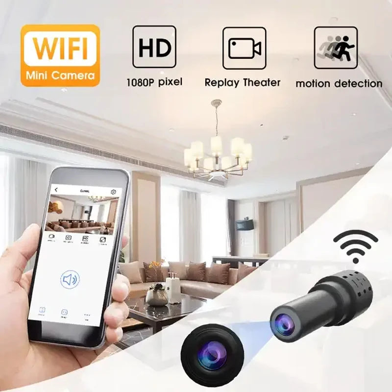 Yourogen  Mini Camera WiFi HD 1080P Infrared Night Vision Motion Detection