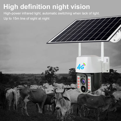 Yourogen 8MP 20000mAh Outdoor Solar Camera PTZ Wifi Waterproof