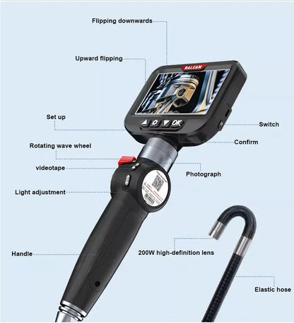 Yourogen Borescope 2.0MP HD 4.3" IPS LCD Endoscope