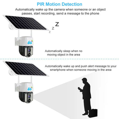 Yourogen  Outdoor wifi / 4G SIM Card Camera Mini Solar