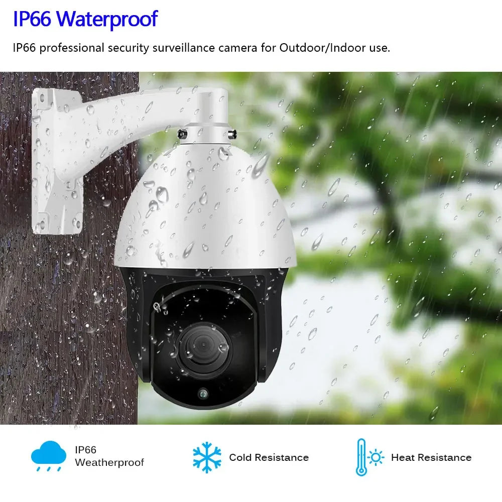 Yourogen 5MP AHD PTZ Security Camera 38X Zoom, IR 150M Speed Dome Camera