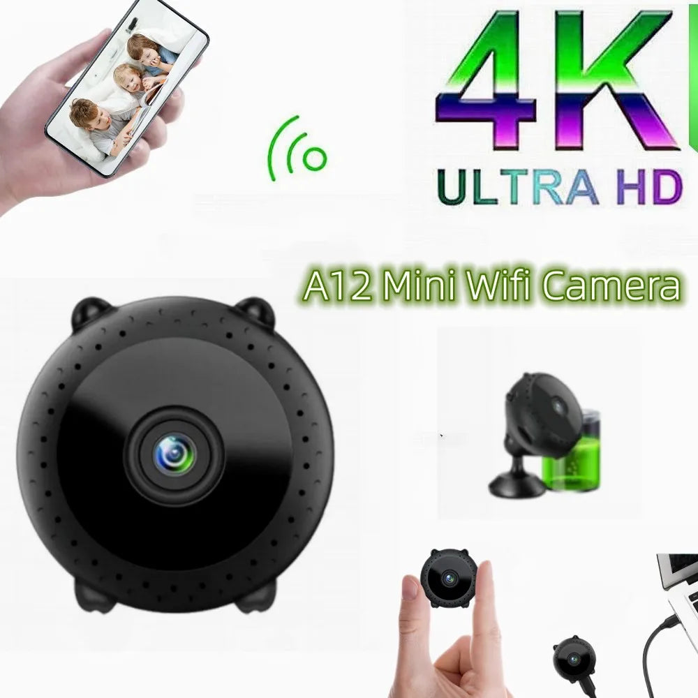 Yourogen 4k HD Mini Camera Wifi Night Vision