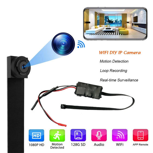 Yourogen Mini Camera HD 1080P WiFi Camera Home Security Small Camcorder