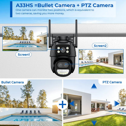 Yourogen Wifi Camera, 8X Digital Zoom, Color Night Vision