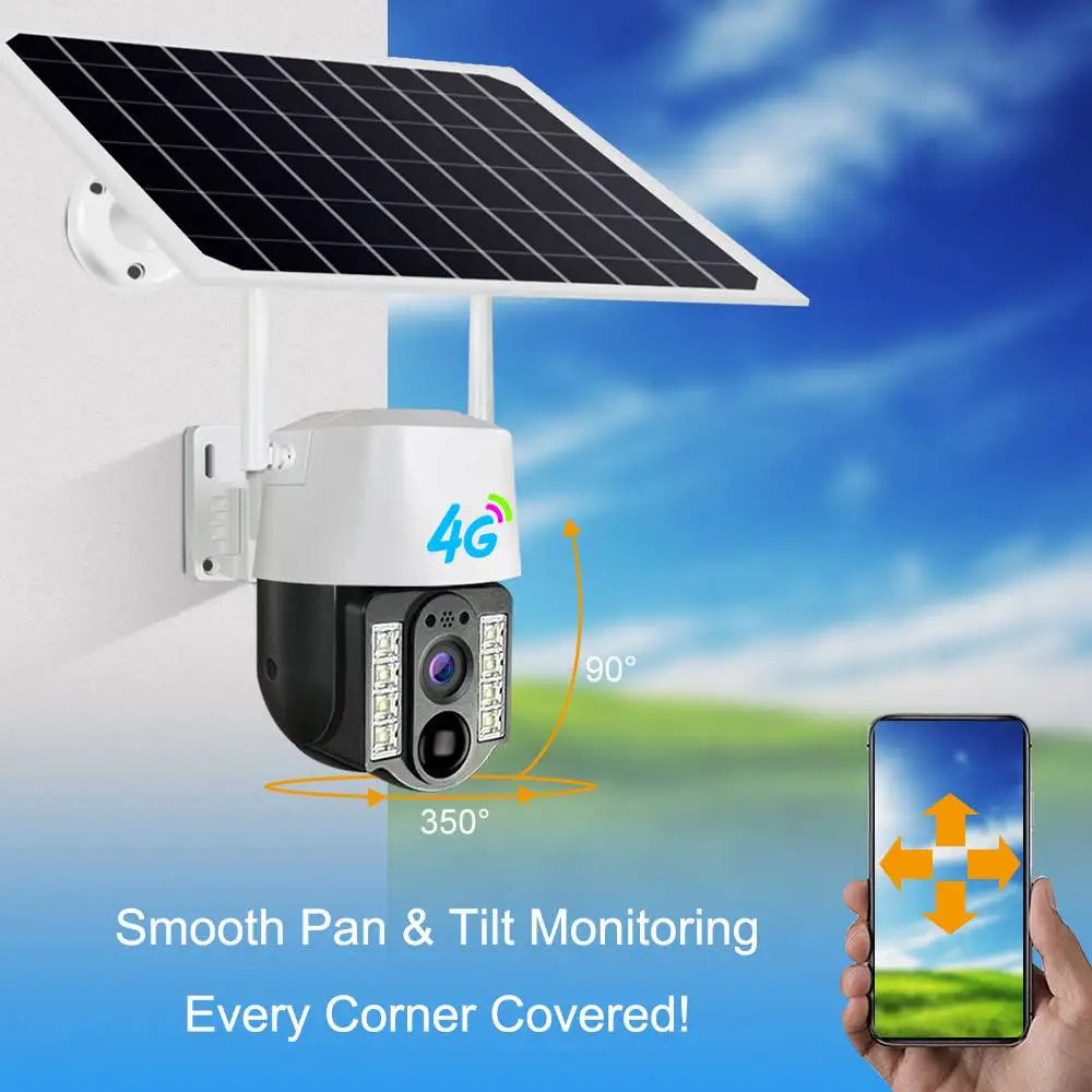 Yourogen  Outdoor wifi / 4G SIM Card Camera Mini Solar