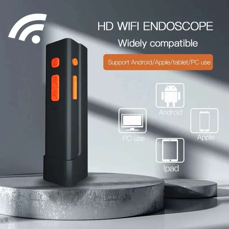 Yourogen Wireless Endoscope 1080P Single & Dual Lens Wi-Fi Borescope Inspection Camera Waterproof Snake Pipe Camera for Android IOS