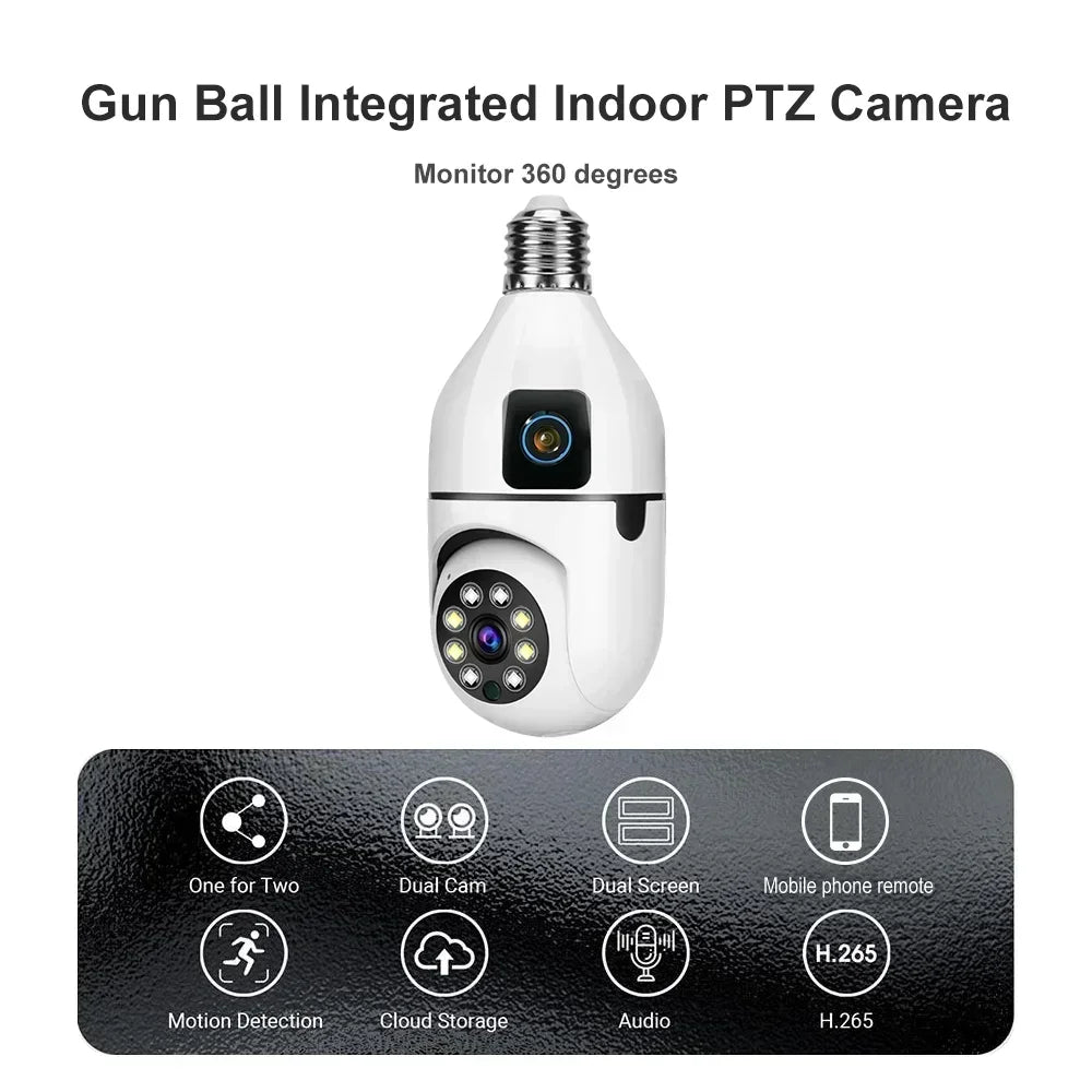 Yourogen 8MP  WIFI Camera Dual Lens Indoor